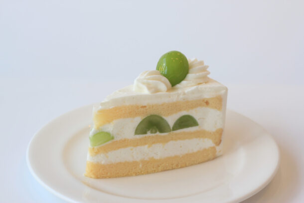 シャインマスカットのショートケーキ